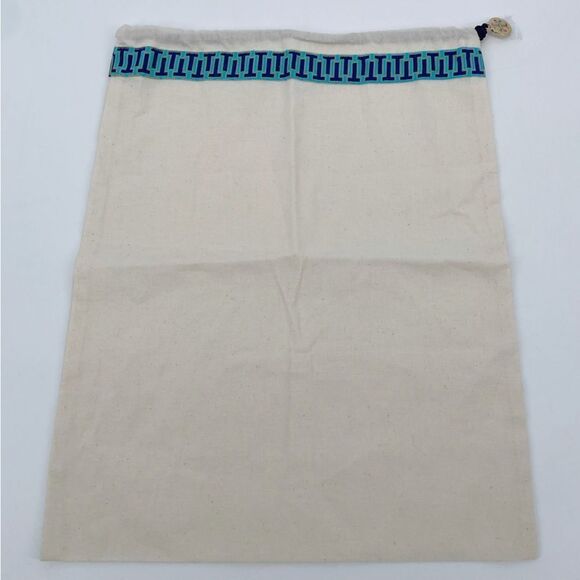 Tory Burch Large Drawstring Dustbag 12x15 - Picture 2 of 3